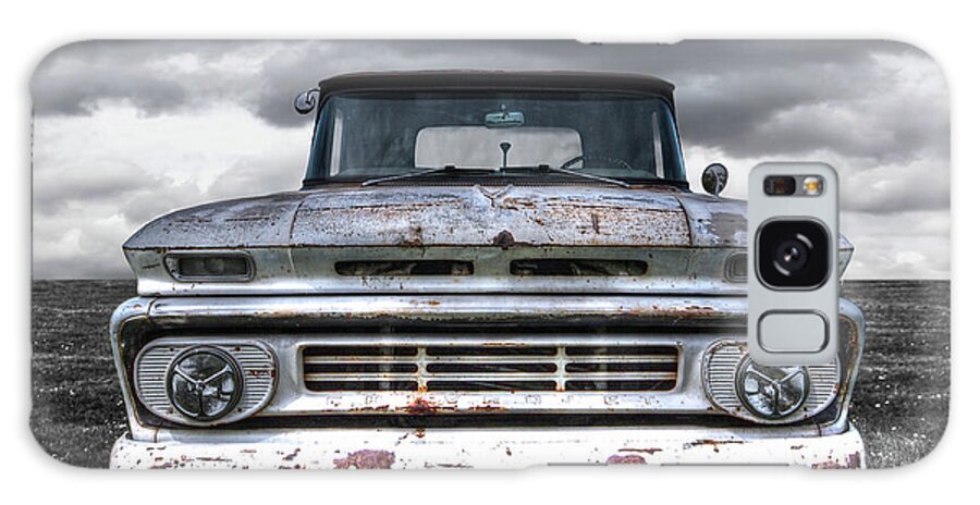Chevrolet Truck Galaxy Case featuring the photograph Rust And Proud - 62 Chevy Fleetside by Gill Billington