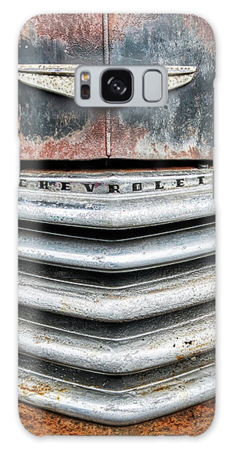 1947 Galaxy Case featuring the photograph Rusty 1947 Chevrolet Front End by Gary Slawsky