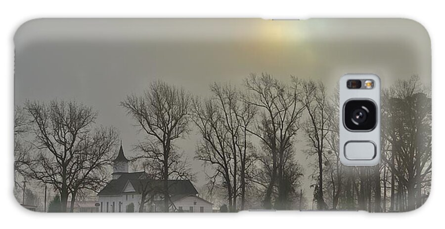 Fog Galaxy Case featuring the photograph Sacred Saturday Morning by Eric Towell