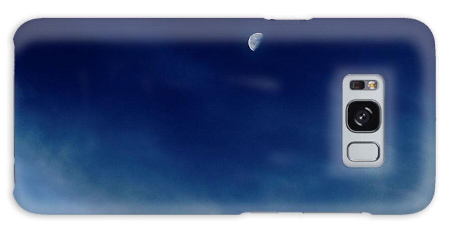 Symbolism Galaxy Case featuring the photograph Sagitarrius Waning in Deep Blue by Judy Kennedy