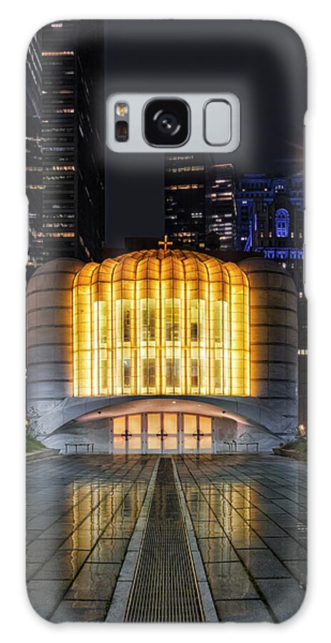 St Nicholas Galaxy Case featuring the photograph Saint Nicholas NYC by Susan Candelario