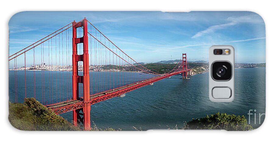 David Levin Photography Galaxy Case featuring the photograph San Francisco's Iconic Golden Gate Bridge by David Levin