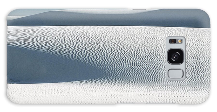 White Sands Galaxy Case featuring the photograph Sand Patterns by Sandra Bronstein