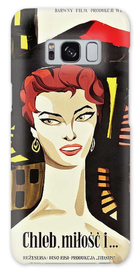Jerzy Galaxy Case featuring the mixed media ''Scandal in Sorrento'', 1955 - art by Jerzy Flisak by Movie World Posters