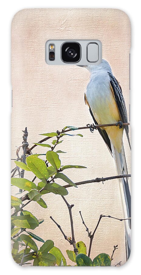 Debra Martz Galaxy Case featuring the photograph Scissor-tailed Flycatcher Oklahoma State Bird by Debra Martz