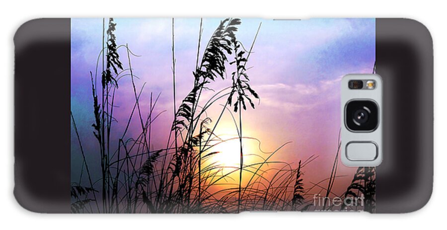 Sea Oats Galaxy Case featuring the photograph Sea Oats by Scott Cameron