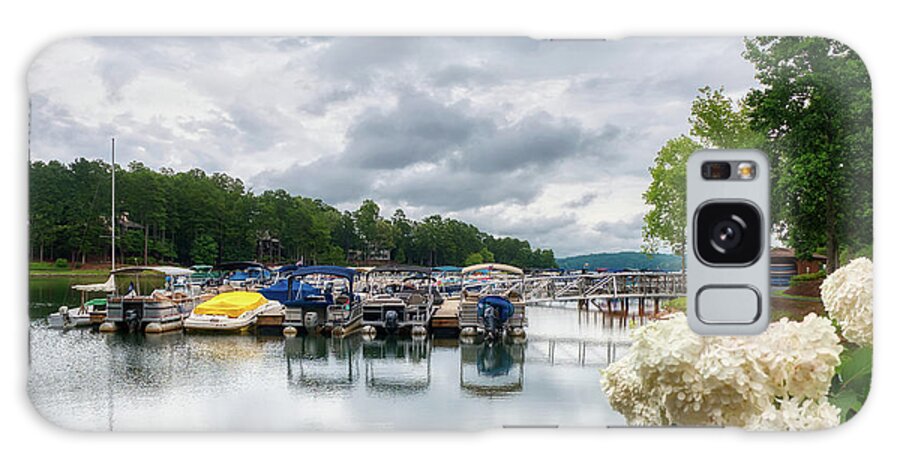Lake Galaxy Case featuring the photograph Serenity at Keowee Keys by Amy Dundon