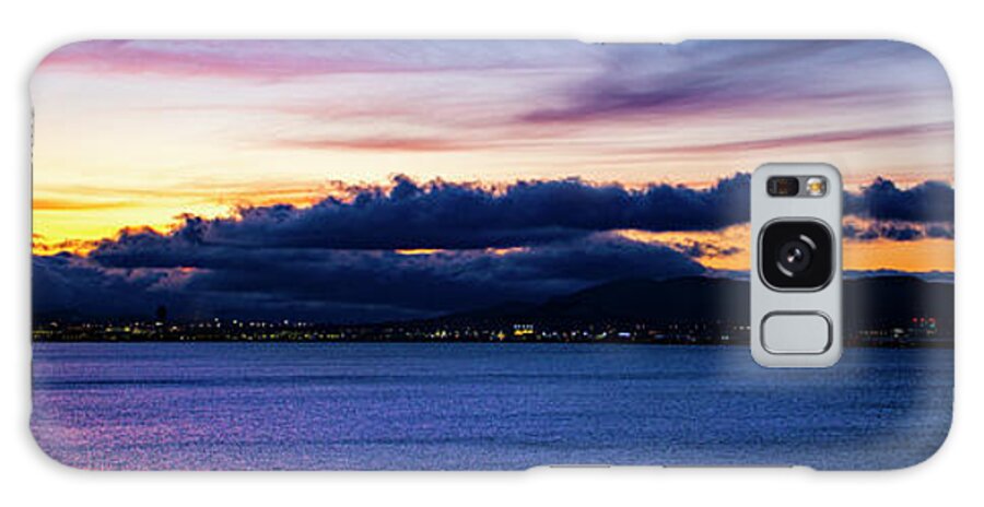 Sfo Galaxy Case featuring the photograph SFO Airport at Dusk by Anthony Jones