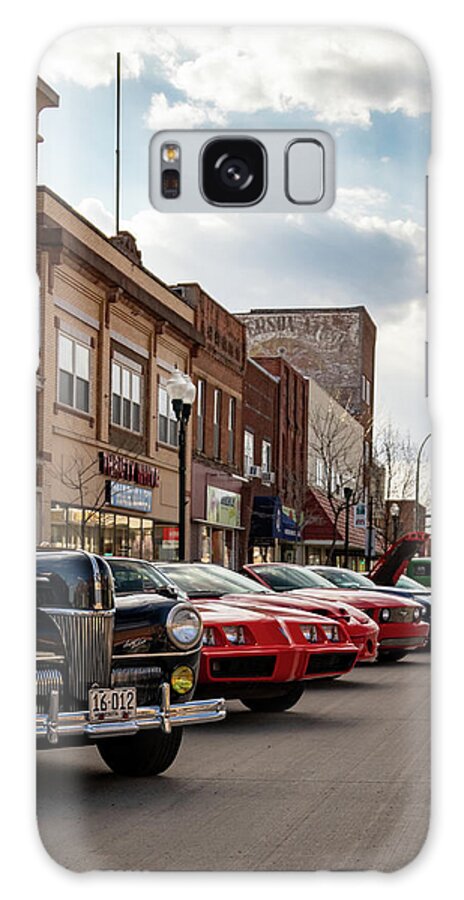Downtown Galaxy Case featuring the photograph Shades of the Past by Andrew Miller