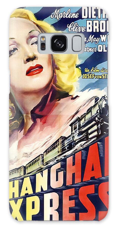Angelo Galaxy Case featuring the mixed media ''Shanghai Express'', 1932 - art by Angelo Cesselon by Movie World Posters