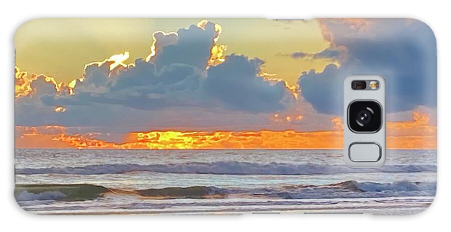 Beautiful Galaxy Case featuring the photograph Shores sunrise by Julianne Felton