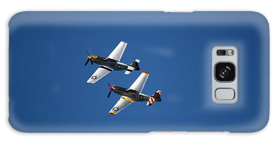 October Navy Week Galaxy Case featuring the photograph Side by Side Again by Tony Lee