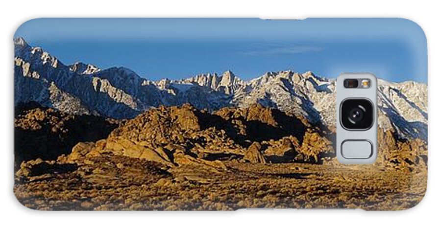 Sierra Nevada Mountains Galaxy Case featuring the photograph Sierra Escarpment by Brett Harvey