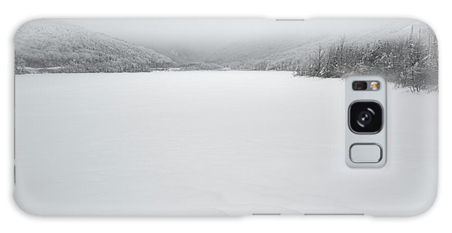 Silent Echo Galaxy Case featuring the photograph Silent Echo, Echo Lake NH by Michael Hubley