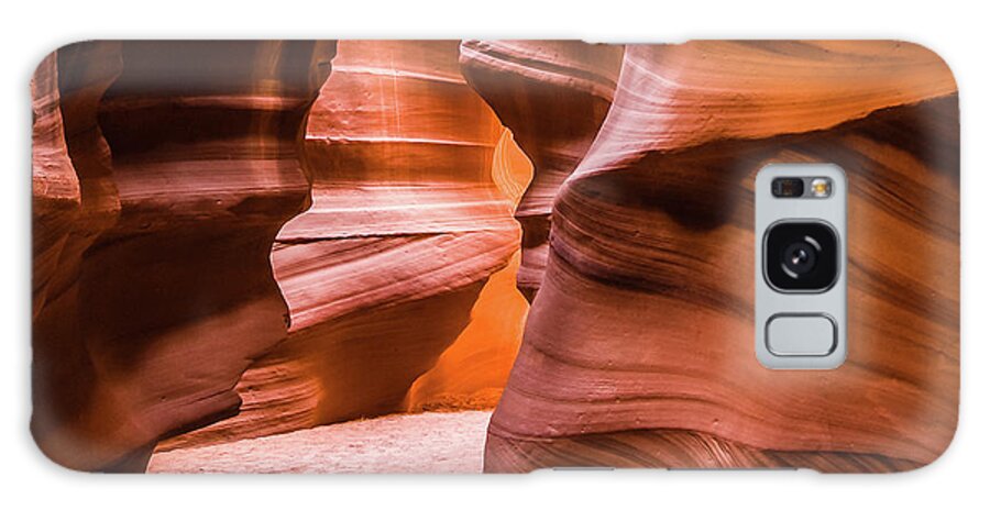 Antelope Canyon Galaxy Case featuring the photograph Slots 2 Antelope Canyon Arizona by Louis Dallara