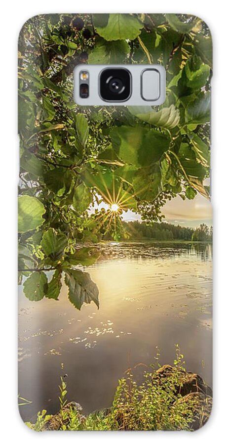 Even Small Rays Of The Sun Share Their Warmth Galaxy Case featuring the photograph Small Rays by Rose-Marie Karlsen
