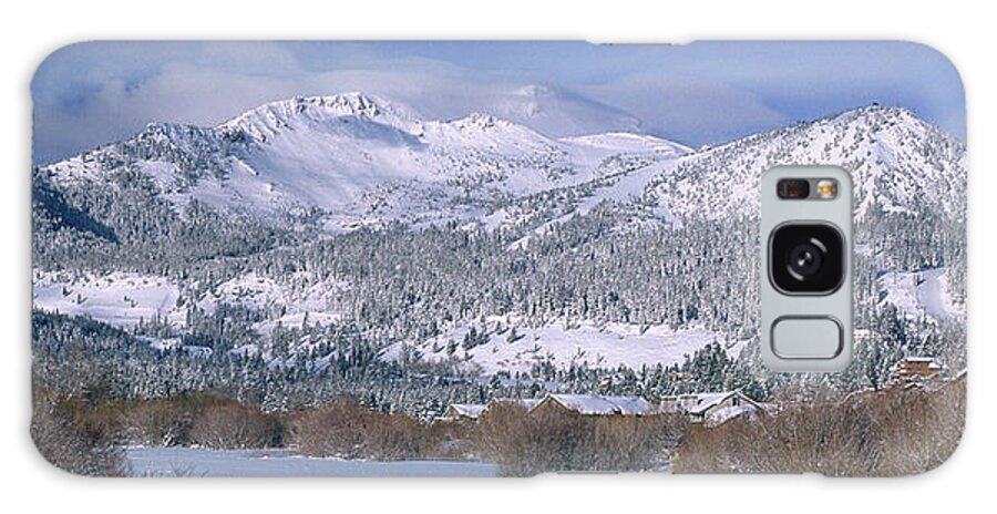 Mammoth Mountain Galaxy Case featuring the photograph A Windy Winter Morning - Mammoth Mountain by Bonnie Colgan