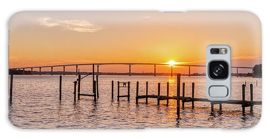 Maryland Galaxy Case featuring the photograph Solomons Island Sunset by Donna Twiford