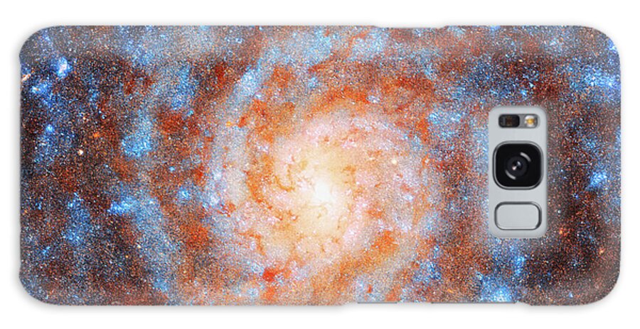 Universe Galaxy Case featuring the photograph Spiral galaxy IC 5332 by Mango Art