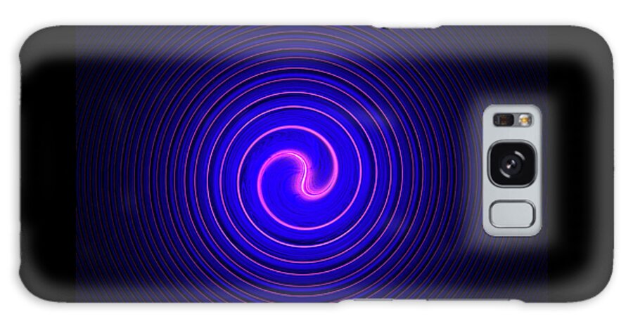 Rick Drent Galaxy Case featuring the digital art Spiral by Rick Drent