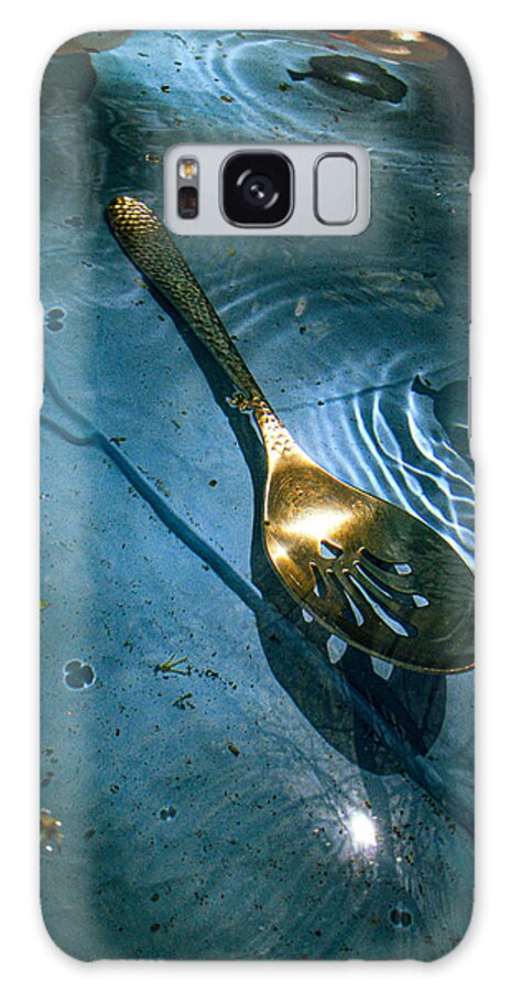 Texas Galaxy Case featuring the photograph Spoon in Pool by W Craig Photography