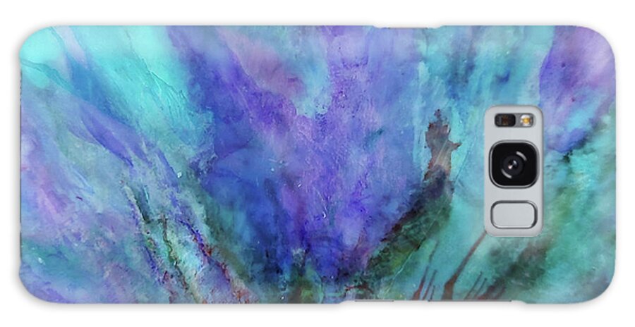 Dramatic Galaxy Case featuring the painting Spring for Angela No. 4 by Anita Thomas