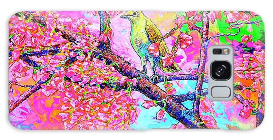 Spring Galaxy Case featuring the painting Spring Time by Viktor Lazarev