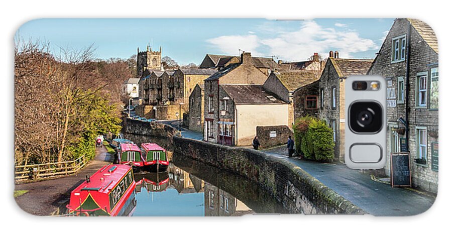 Uk Galaxy Case featuring the photograph Springs Branch, Leeds and Liverpool Canal, Skipton by Tom Holmes Photography