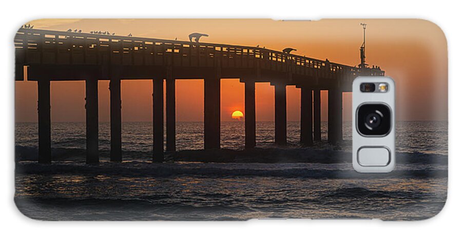 Beach Galaxy Case featuring the photograph St. Augustine Pier by George Strohl