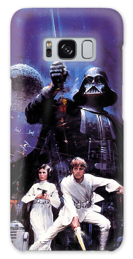 Synopsis Galaxy Case featuring the mixed media ''Star Wars'', 1977 - key art by Movie World Posters