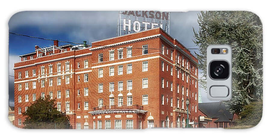 Staunton Galaxy Case featuring the photograph Stonewall Jackson Hotel - Staunton Virginia by Susan Rissi Tregoning