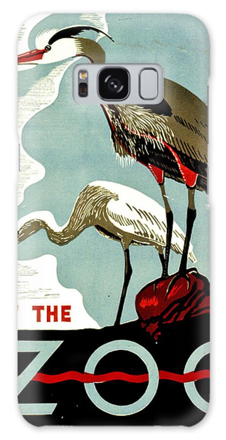 Stork Galaxy Case featuring the digital art Storks by Long Shot