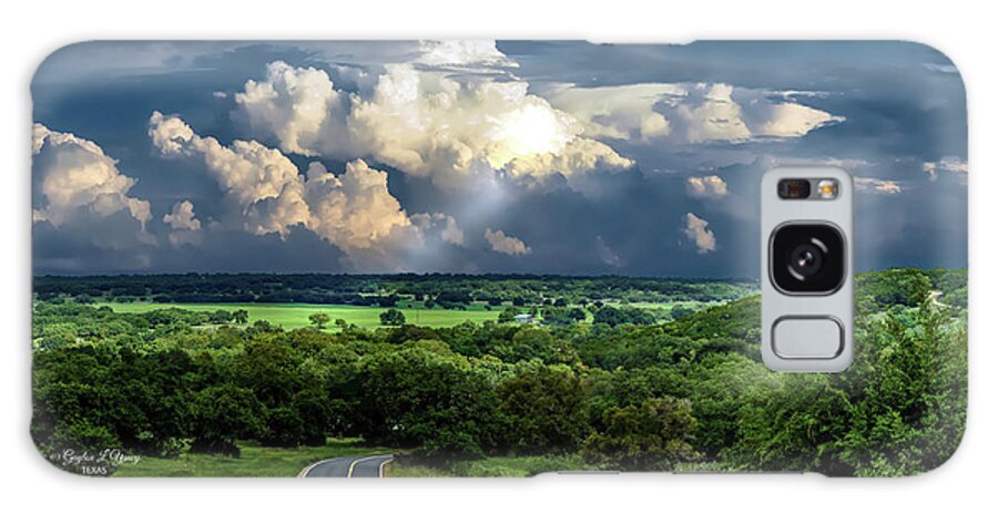 Storm Clouds Galaxy Case featuring the photograph Storm Cloud Horizon by G Lamar Yancy