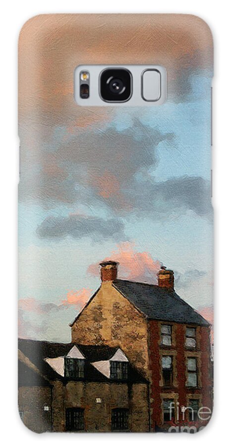 Stow-in-the-wold Galaxy Case featuring the photograph Stow Shops by Brian Watt