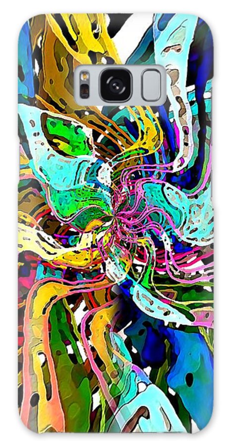Strings Galaxy Case featuring the digital art String Theory by David Manlove