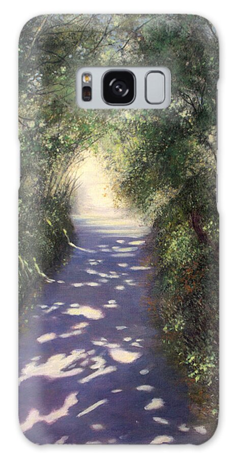 Valerie Travers Artist Galaxy Case featuring the painting Summer Afternoon by Valerie Travers