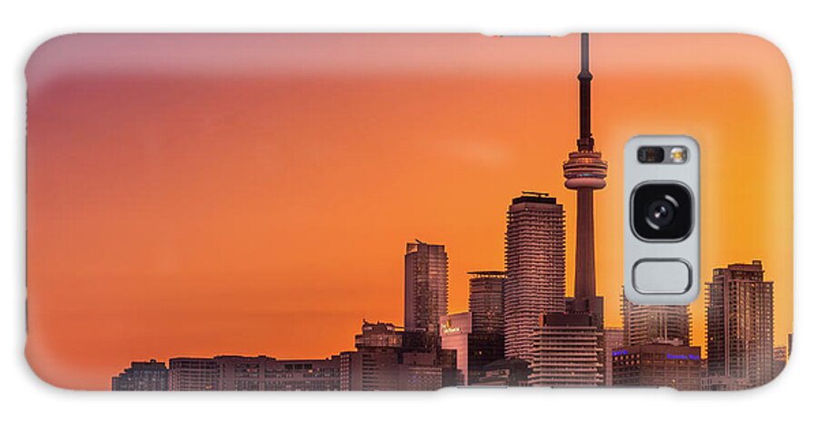 Cn Tower Galaxy Case featuring the photograph Summer in the City by Dee Potter