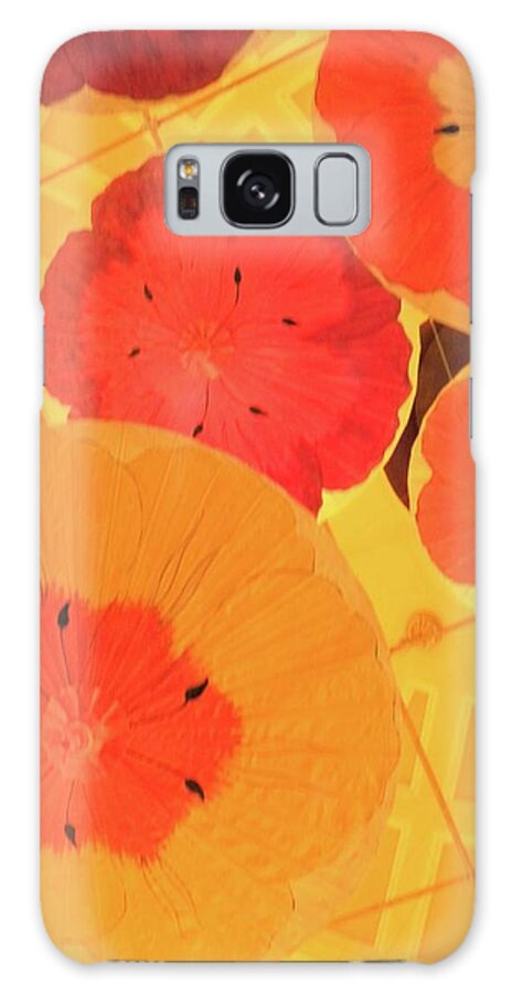 Chihuli Glass Galaxy Case featuring the photograph Sun Flowers by Kerry Obrist
