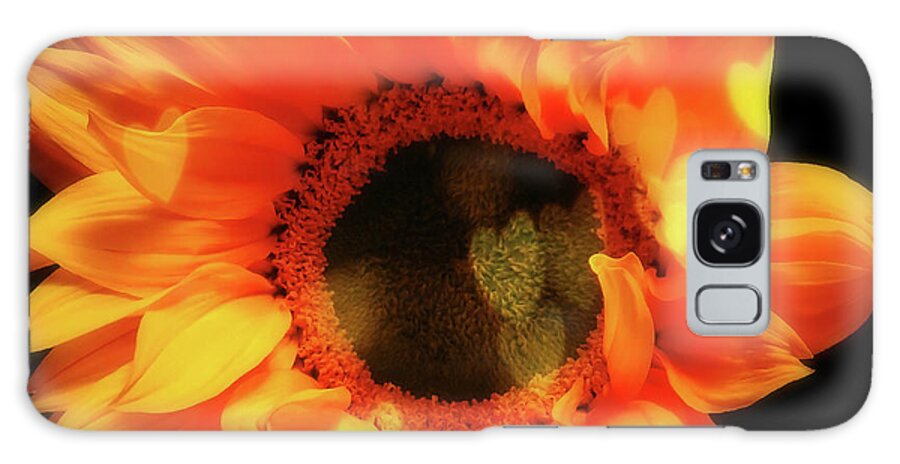 Flower Galaxy Case featuring the photograph Sunflower Passion by Johanna Hurmerinta