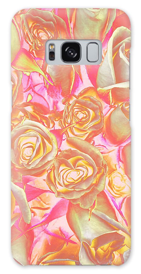 Flower Galaxy Case featuring the photograph Sunny dancer by Nicole March
