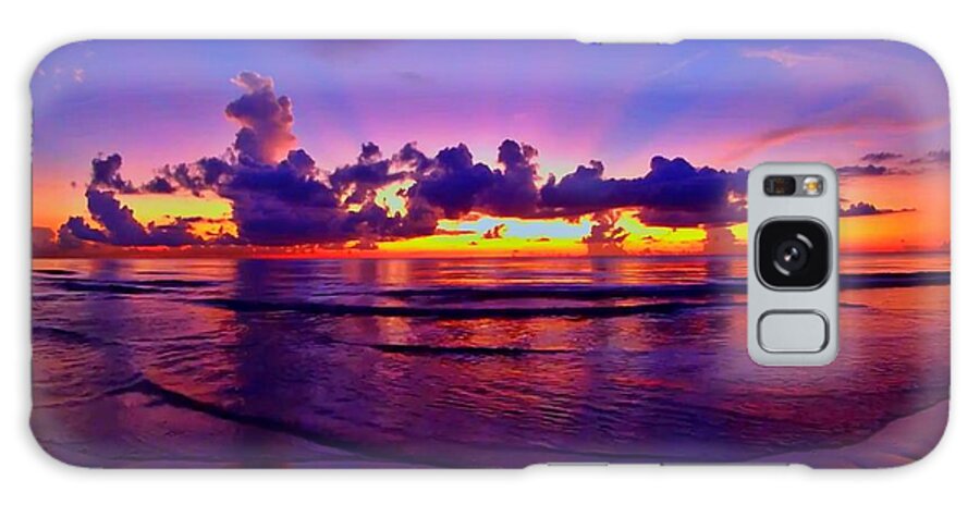 Sunrise Galaxy Case featuring the photograph Sunrise Beach 26 by Rip Read