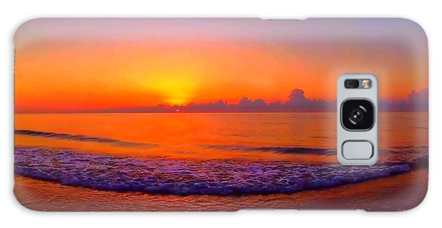 Sunrise Galaxy Case featuring the photograph Sunrise Beach 55 by Rip Read