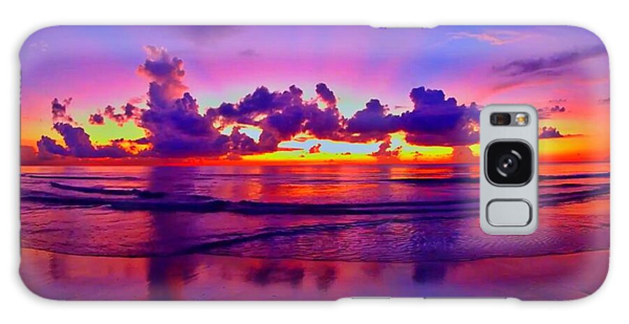 Sunrise Galaxy Case featuring the photograph Sunrise Beach 56 by Rip Read