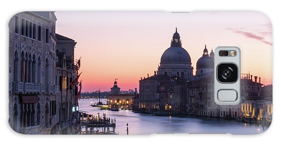Italy Galaxy Case featuring the photograph Sunrise,Basilica of Santa Maria della Salute,Venice, Italy by Sarah Howard