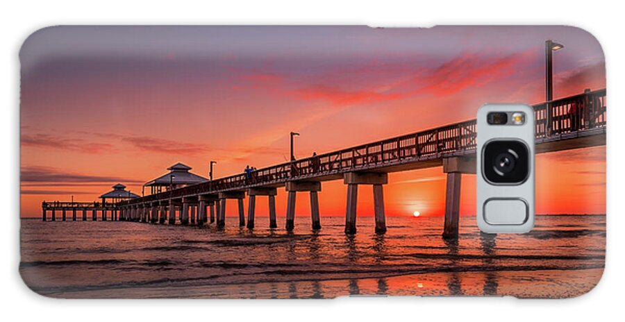 Florida Galaxy Case featuring the photograph Sunset Beach by Dee Potter