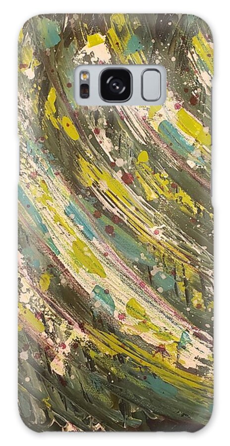  Galaxy Case featuring the painting Swiss Chard by Samantha Latterner