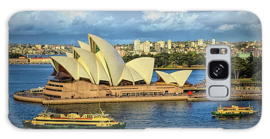 Cityscape Galaxy Case featuring the photograph Sydney Opera House Australia by Diana Mary Sharpton