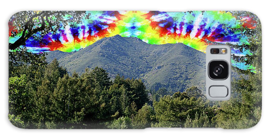 Mt. Tamalpais Galaxy Case featuring the photograph Tamalpais Sky Dye #4 by Ben Upham III