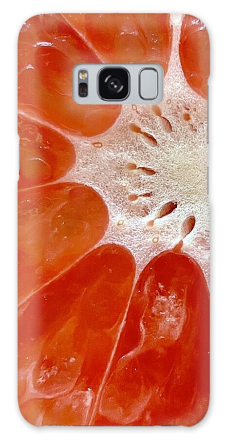 Grapefruit Galaxy Case featuring the photograph Tart and Tangy by Tanya White