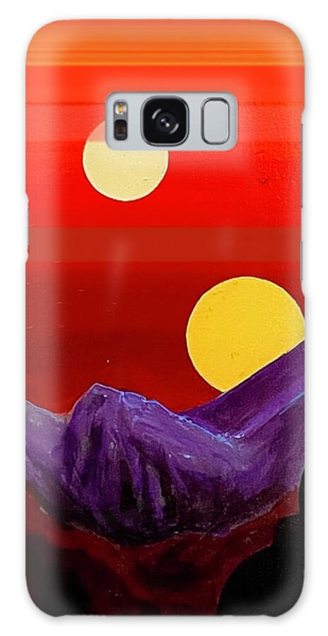 Tatooine Galaxy Case featuring the painting Tatooine by Joel Tesch